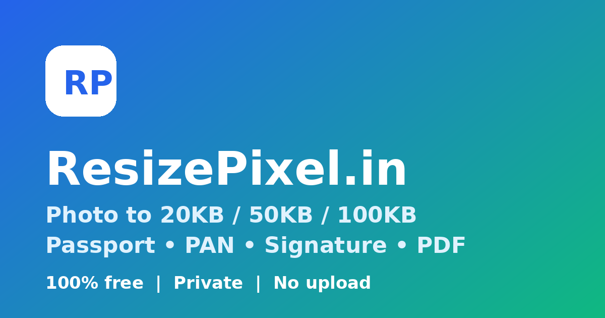 About Us — ResizePixel.in